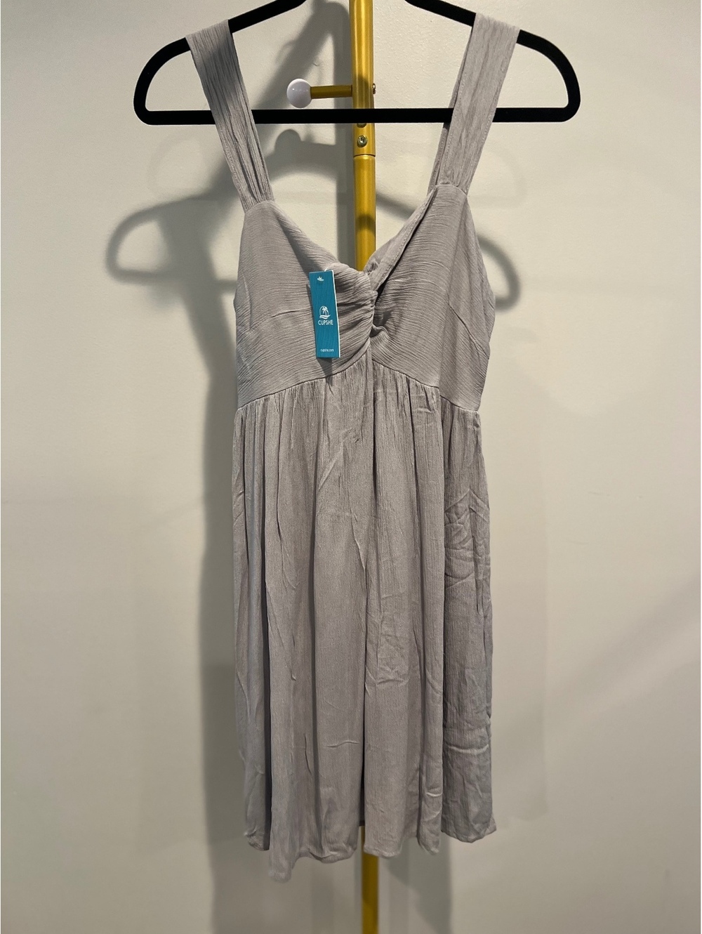 NWT CUPSHE Slate Gray Dress